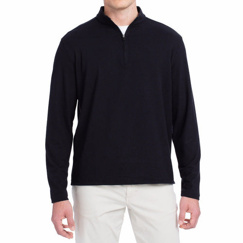 Johnnie O Brady Microfleece 1 4 Zip Pullover JMKO1410 Black