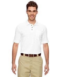 dickies_ls404_white_company_logo_polos