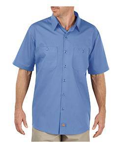 dickies_ls516_light blue_company_logo_button downs