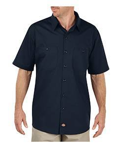 dickies_ls516_dark navy_company_logo_button downs