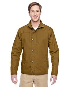 harriton_m705_duck brown_company_logo_jackets