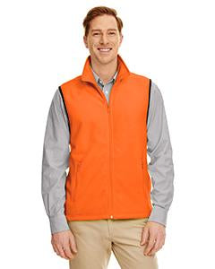 Harriton Safety Orange M985  embroidered jackets for business