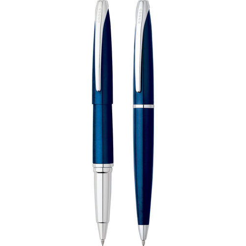 Cross® ATX Blue Lacquer Pen Set