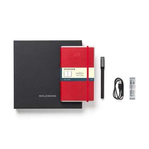 Moleskine Smart Writing Set Ellipse Dotted Paper Scarlet Red