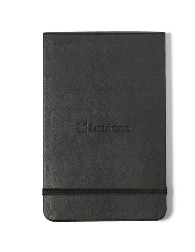 Moleskine hard cover ruled pocket reporter notebook Black