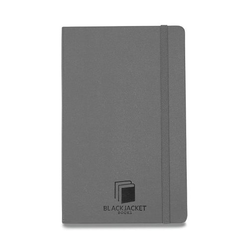 Moleskine hard cover ruled large notebook slate grey