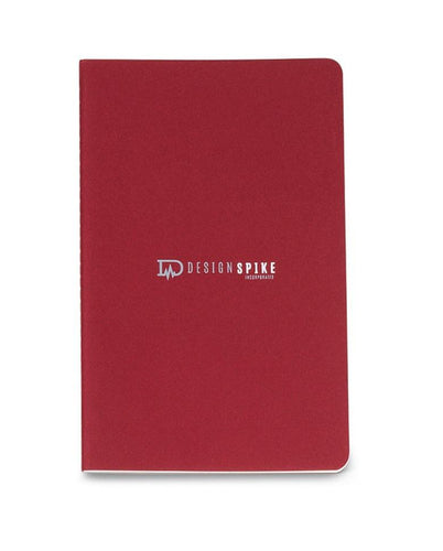 Moleskine Cahier Ruled Large Journal Cranberry Red