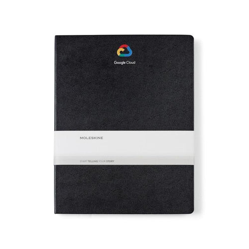 Moleskine Hard Cover Ruled XX Large Notebook Black
