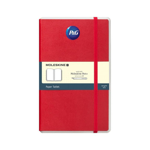 Moleskine Paper Tablet n°1 Ruled Paper Scarlet Red