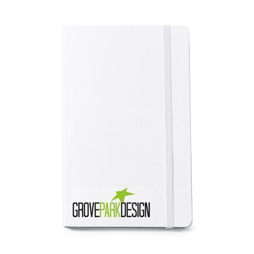 Moleskine hard cover ruled large notebook white