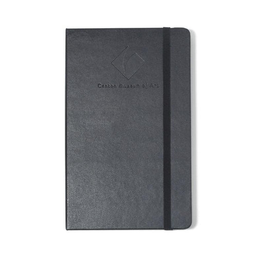 Moleskine hard cover ruled large notebook black