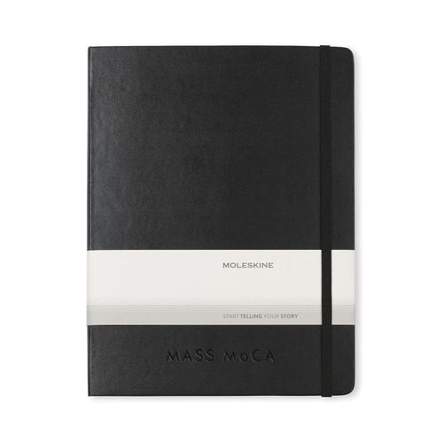 Moleskine Hard Cover X Large Double Layout Notebook Black