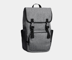timbuk2 incognito flap backpack 1175-3 grey heather