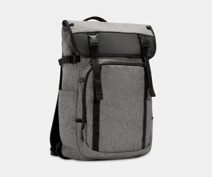 timbuk2 incognito tech flap laptop backpack 1176-3 grey heather