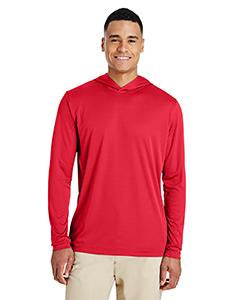 Team 365 Men's Zone Performance Hoodie TT41 SPORT RED