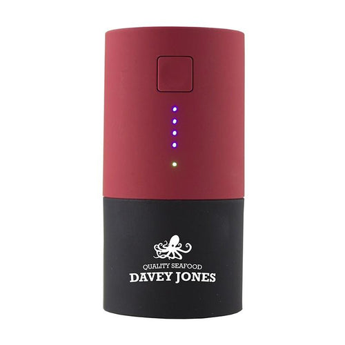 Smart Charge 2-in-1 Power Bank - Cylinder TTAPK6, Red