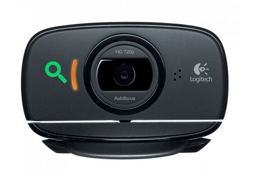 Logitech HD 525 Webcam Black [deepwatch]