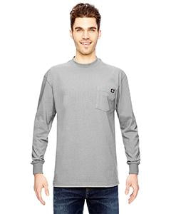dickies_wl450t_ash grey_company_logo_t-shirts