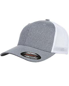 flexfit_y6311_heather/ white_company_logo_headwear